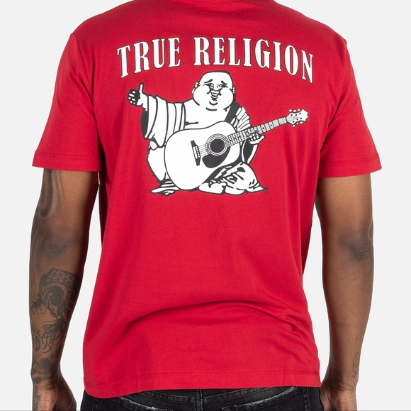 🧲🧲NWT True Religion Buddha Short Sleeve T-shirt. X Large🧲🧲 - Picture 2 of 2